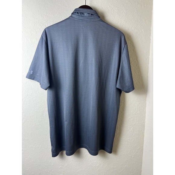 Under Armour 121st US OPEN Torrey Pines Polo Mens Size XL Gray Heat Gear Loose - Picture 4 of 8